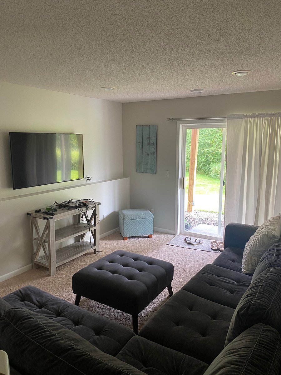 Basement living room