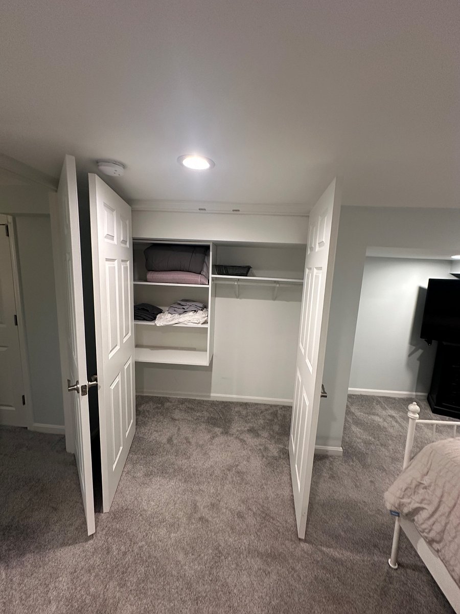 Ample closet space for your stay 