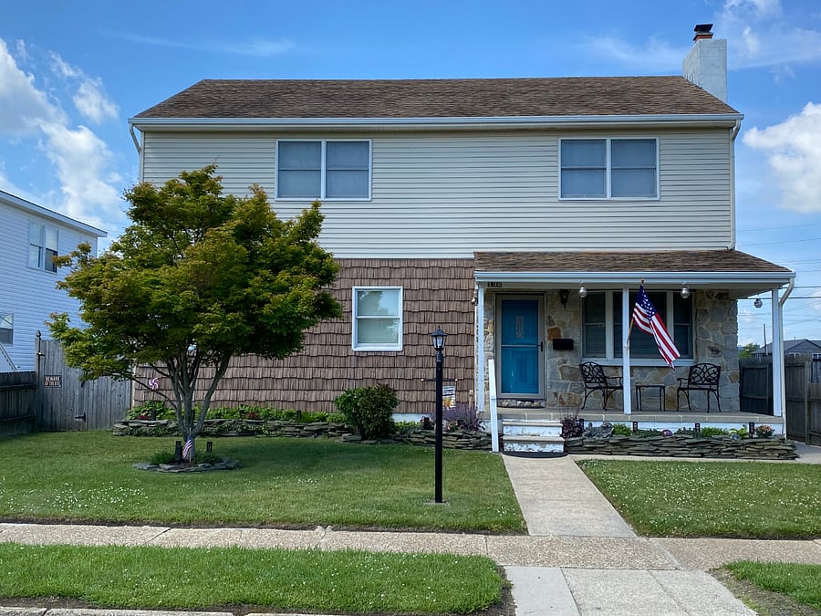 Front of the house