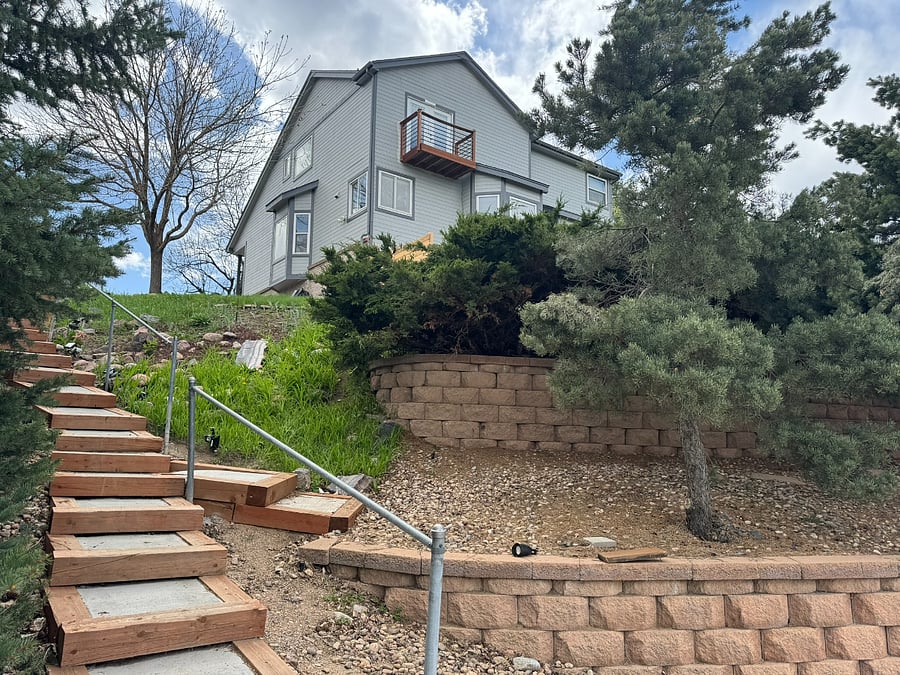 view of Apartment from secure off-street parking area.