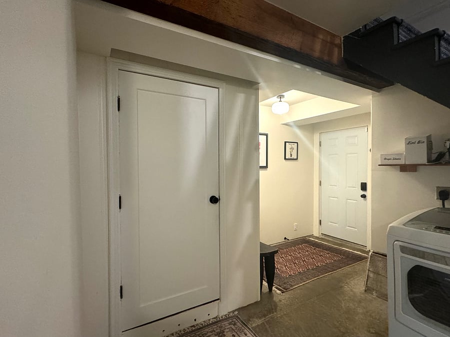 Shared washer and dryer