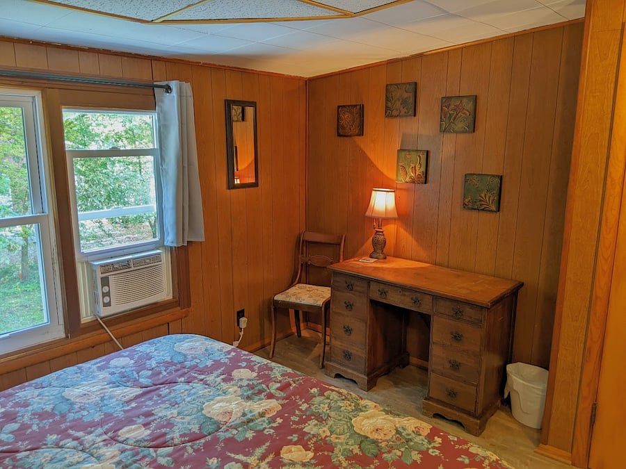 Bedroom #2, desk included.