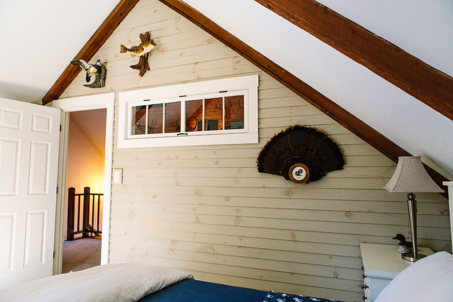 View from bed in second bedroom