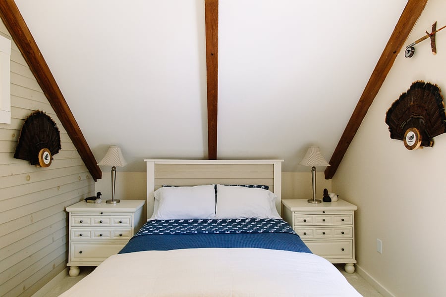 Two of two upstairs bedrooms