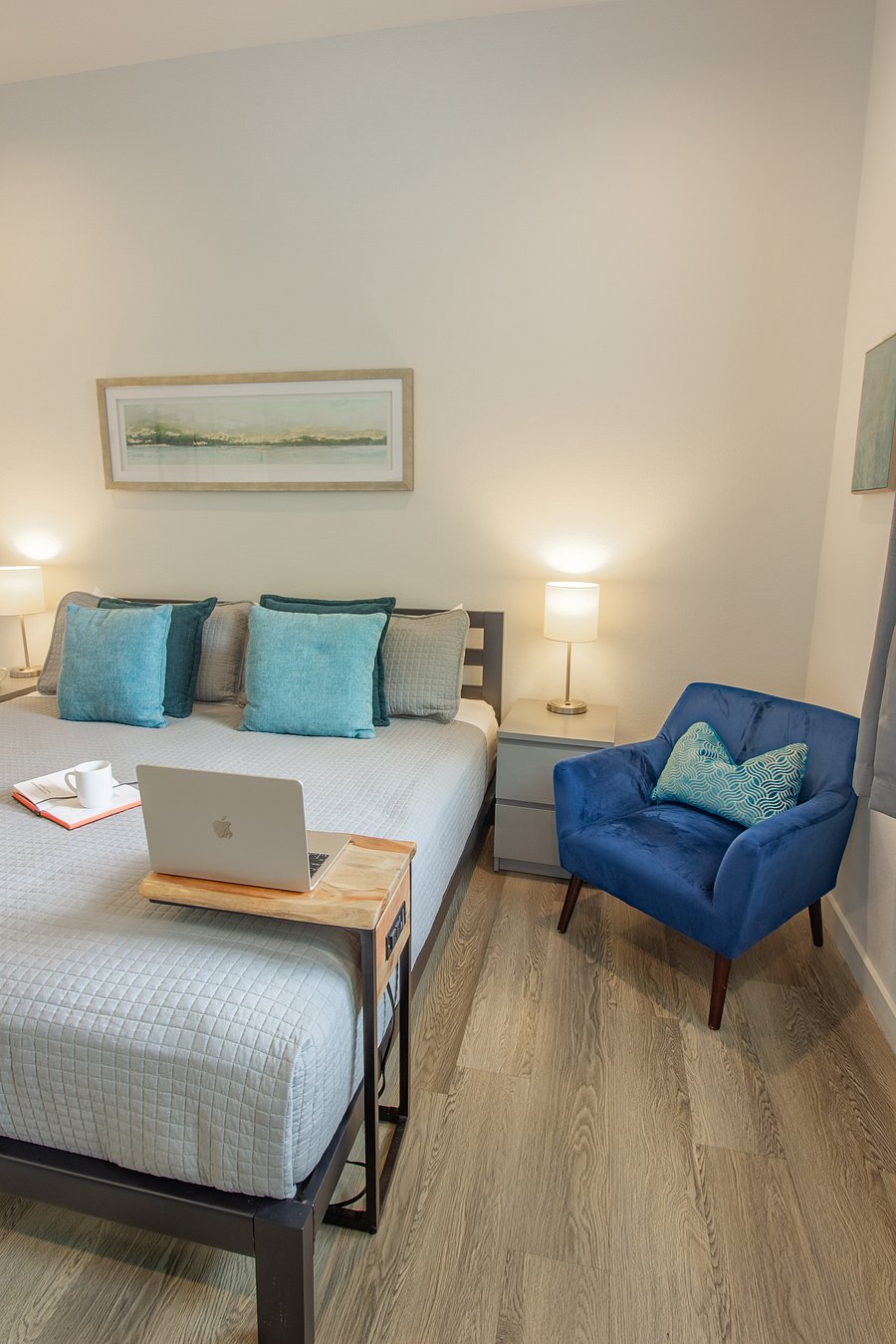 Wake refreshed in your private retreat.