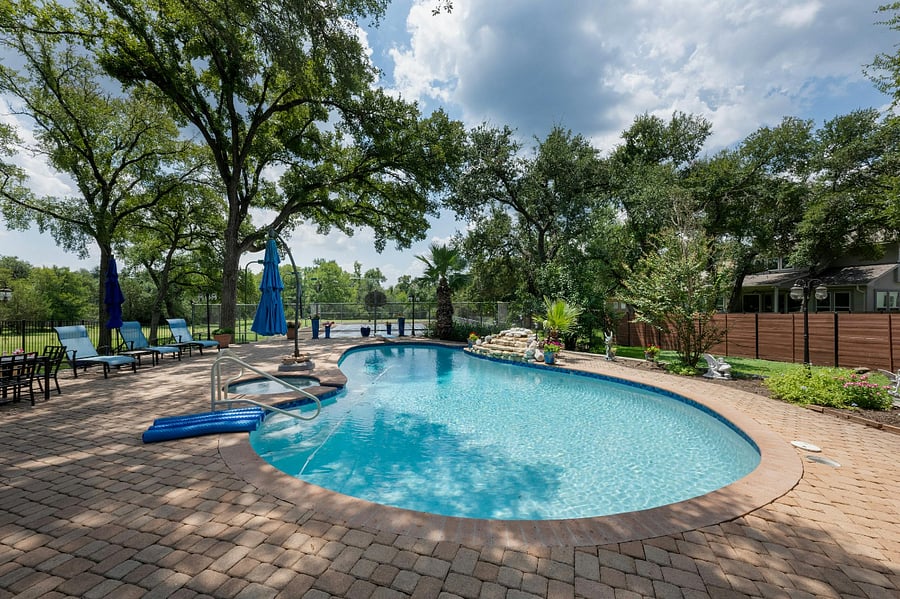 Sparkling Pool and Patio