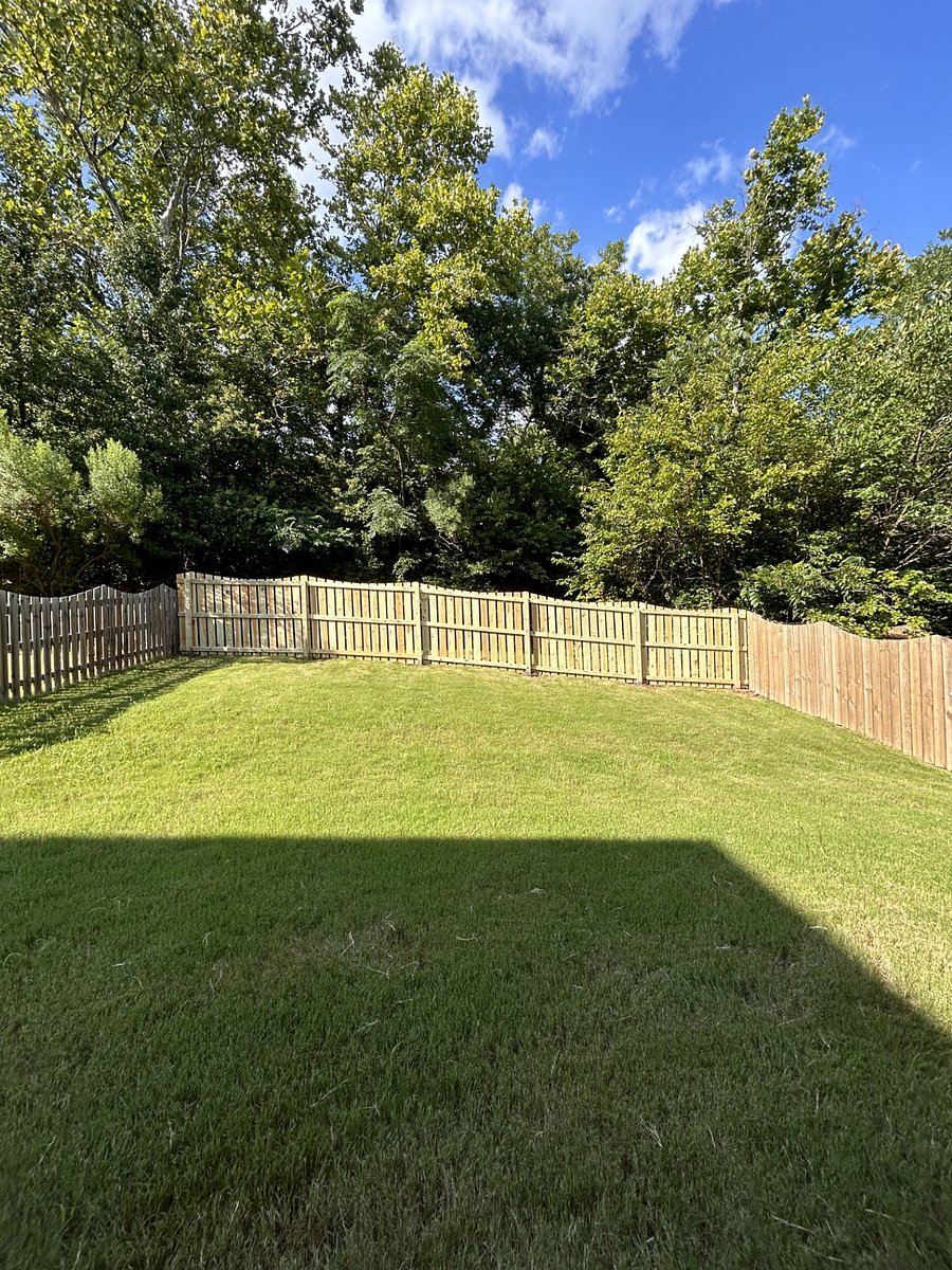 Fenced in Backyard