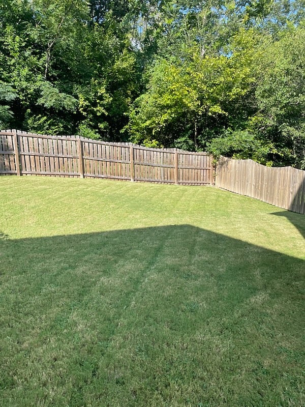 Fully Fenced Backyard 