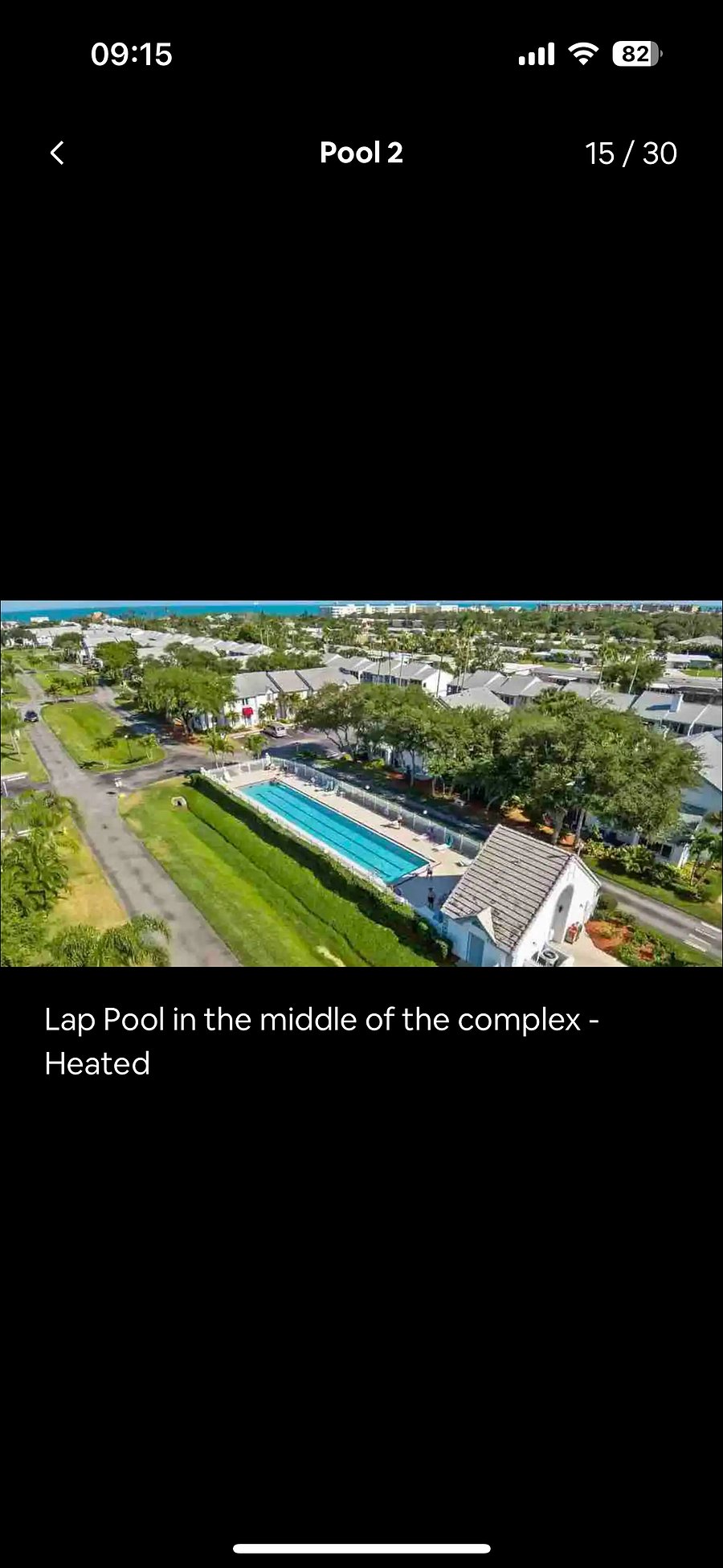 Community lap pool