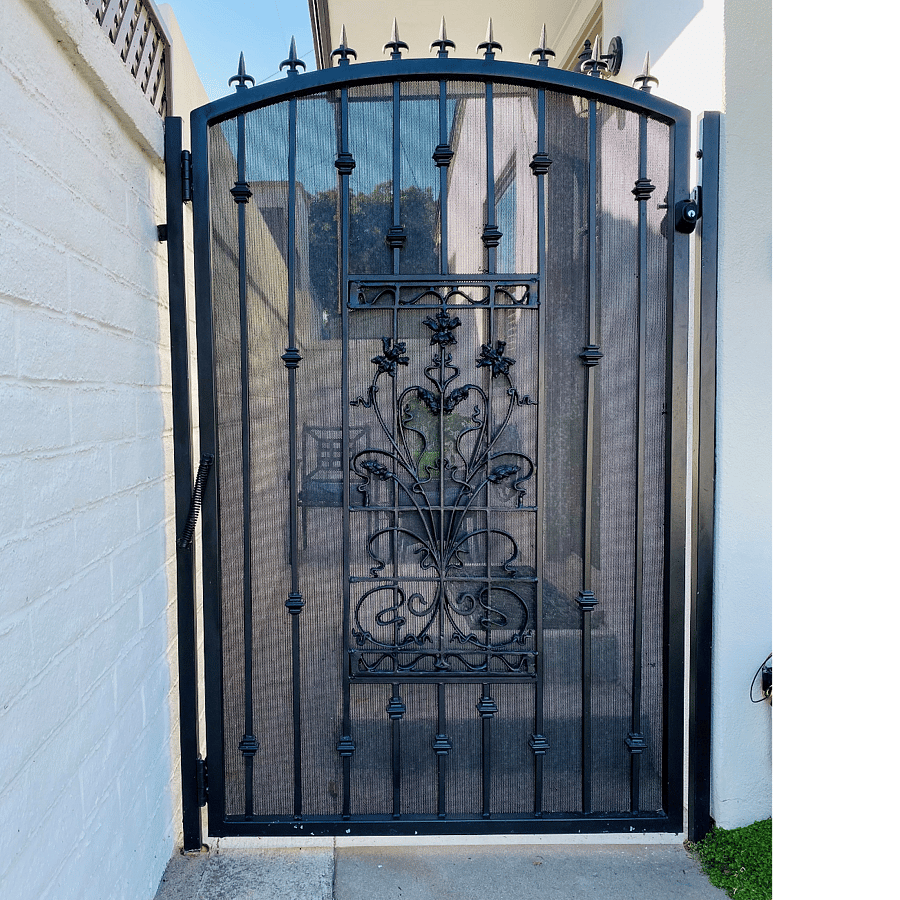 Secure entrance gate