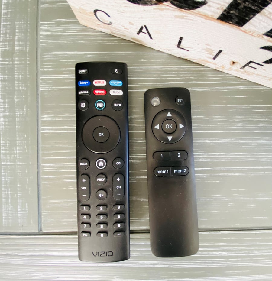 Remotes for smart TV and TV lift