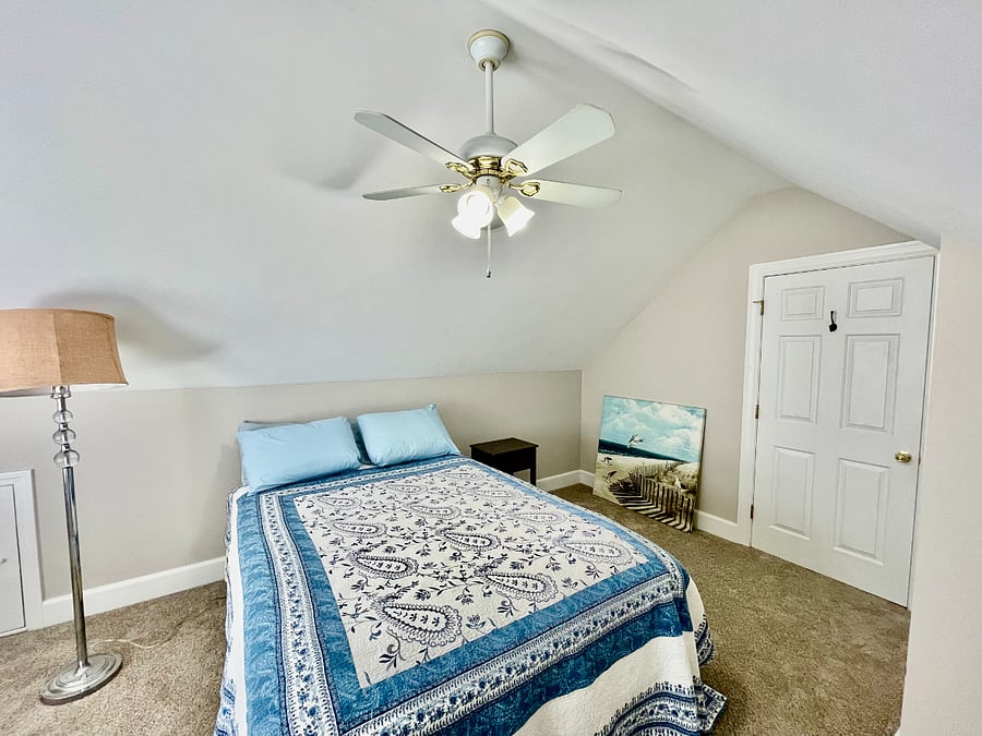 Second bedroom upstairs from a different view