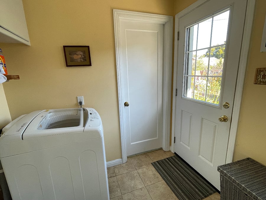 Laundry room washer