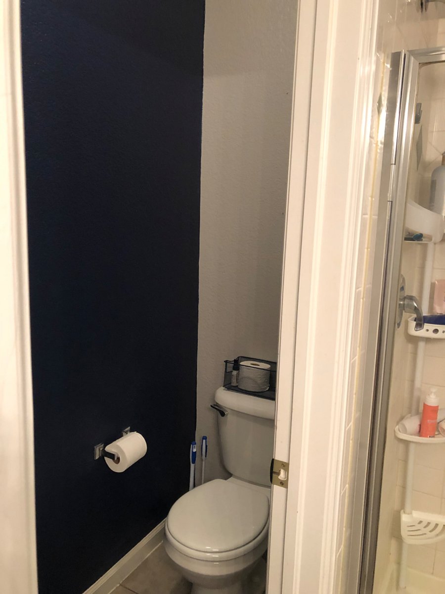 Master bath toilet room