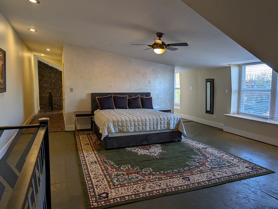 Loft king bedroom
