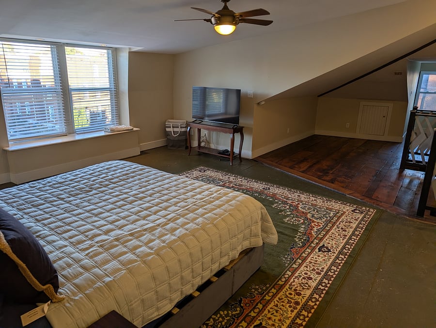 Loft king bedroom