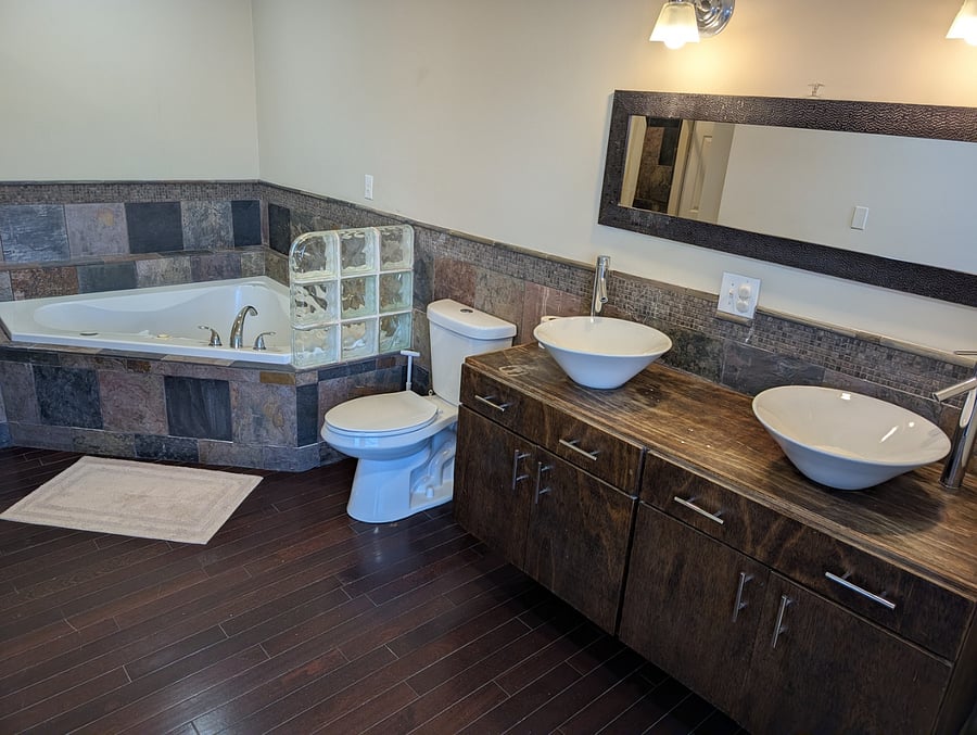 Loft master bath