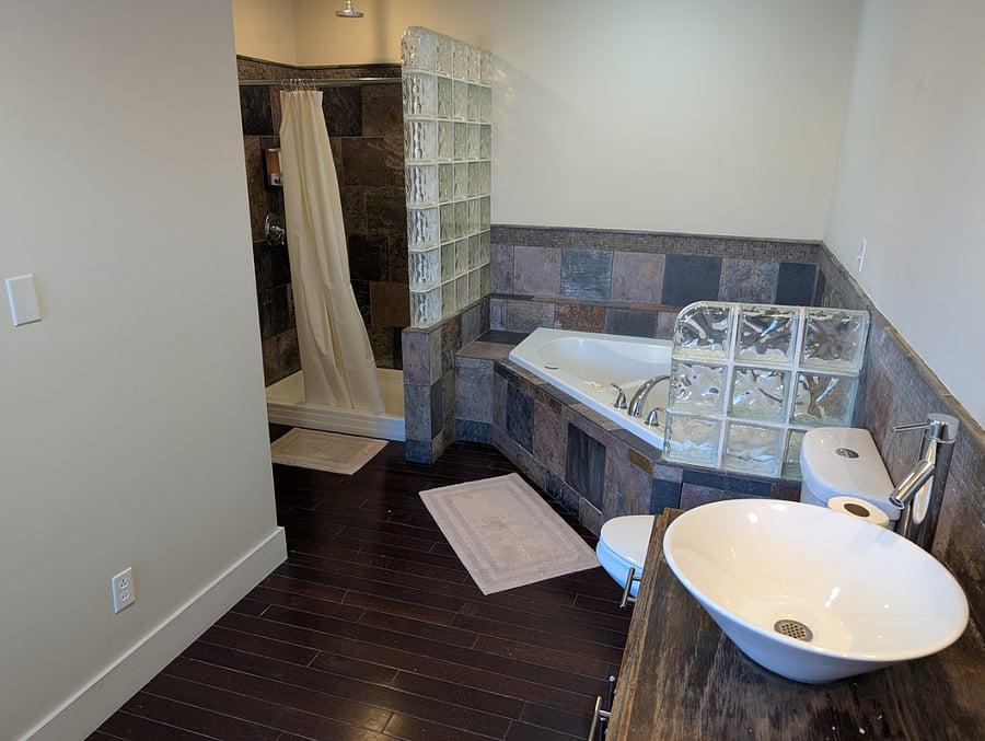 Loft master bath