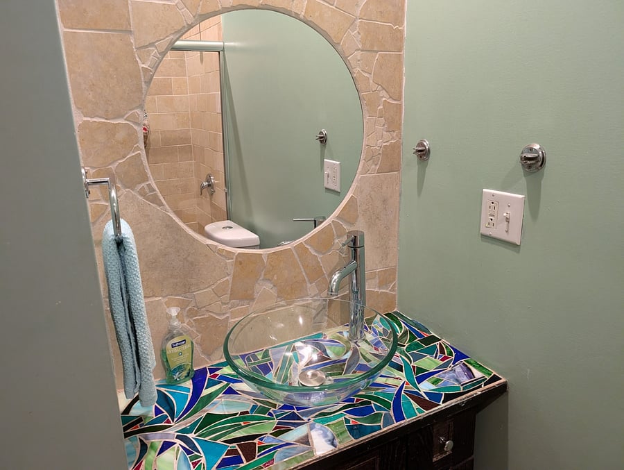Main floor bathroom