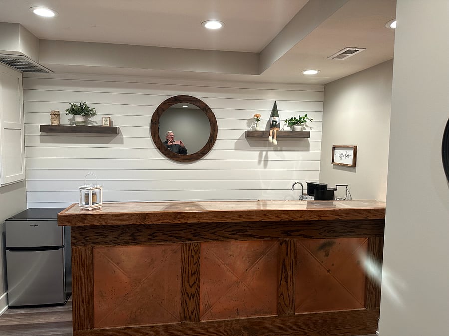 Refrig/ coffee bar