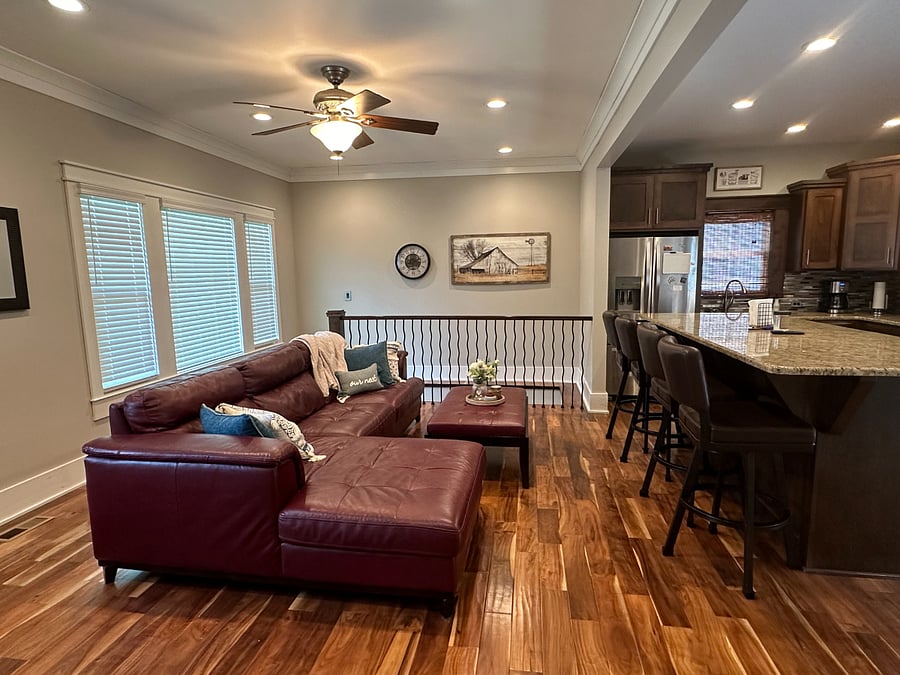 Upstairs/ main level living room- TV also.