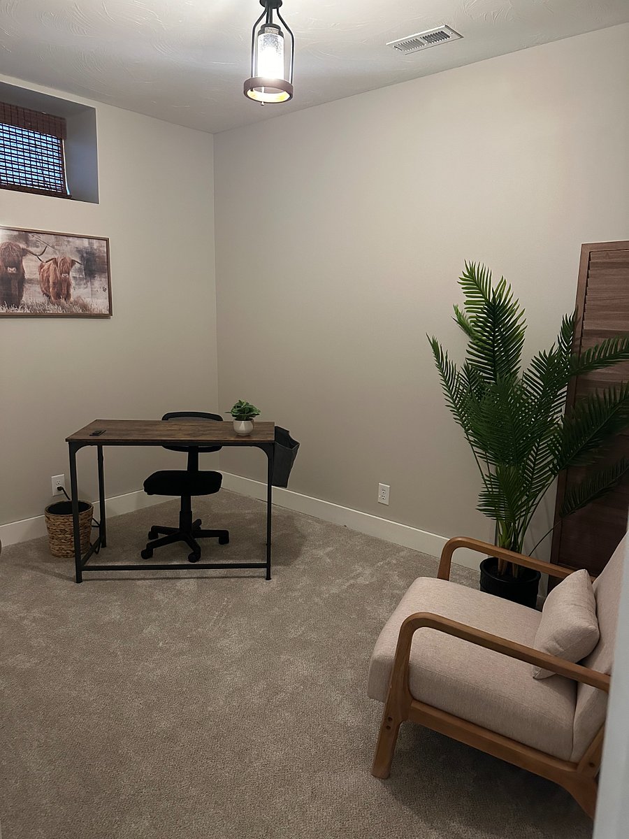 Comfortable, quiet study room.
