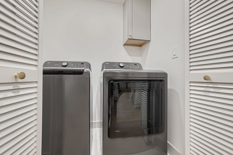 Laundry Room-LG Washer and Dryer-Shared we schedule our typical once a week washing with you.