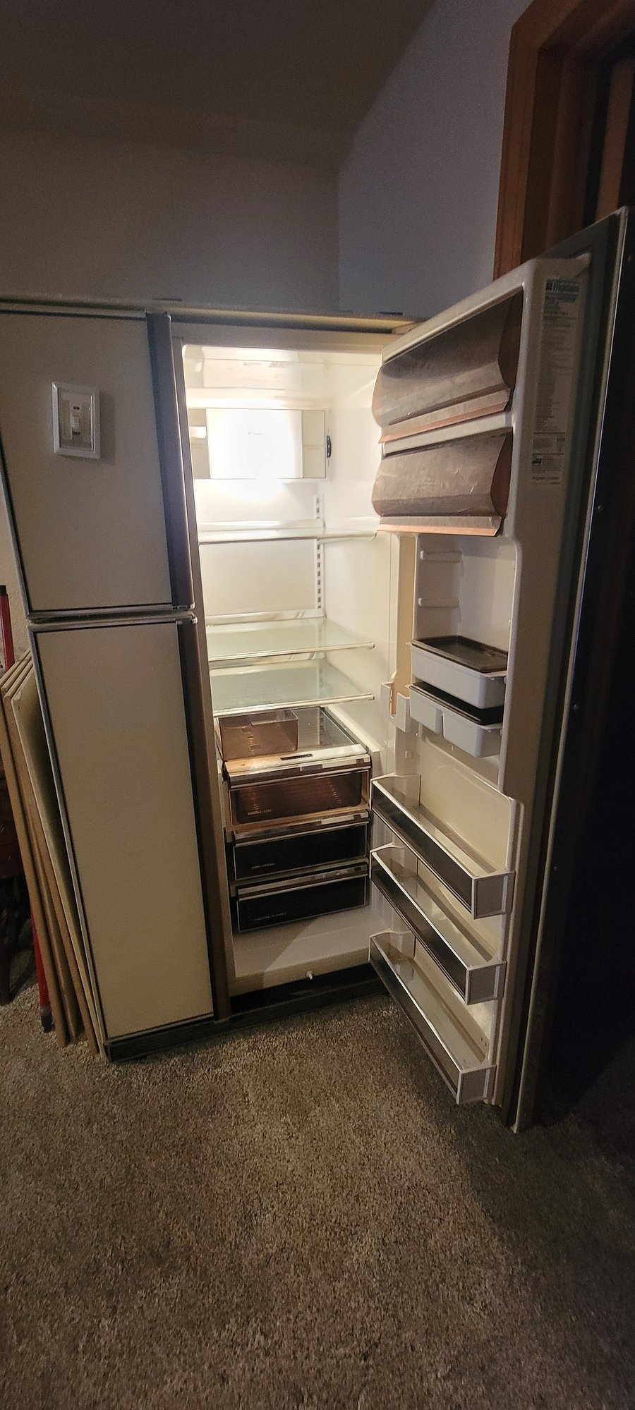 Personal full size fridge