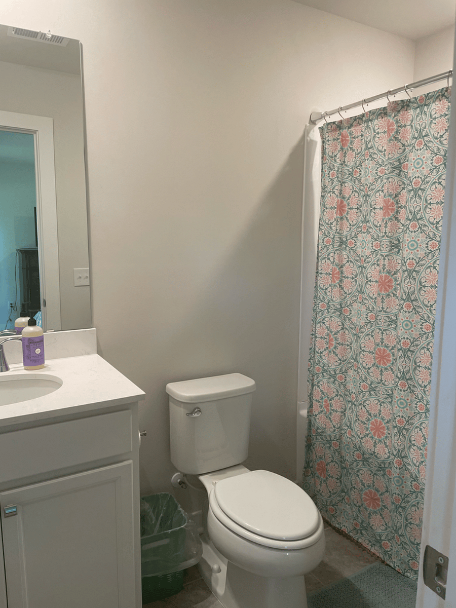 En suite bathroom