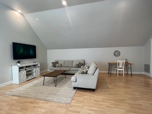 Living room upper level