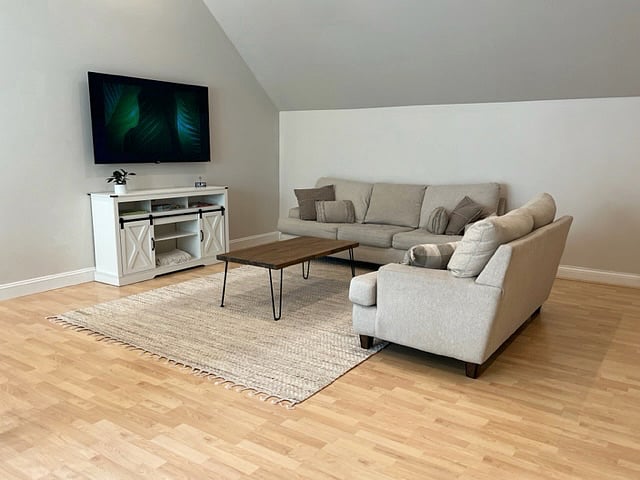 Living room upper level
