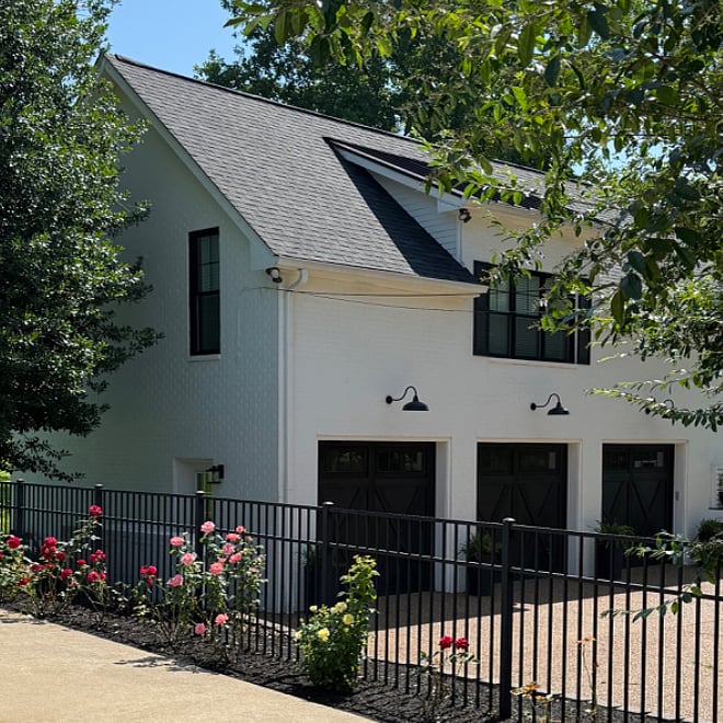 View of Carriage house from pool area