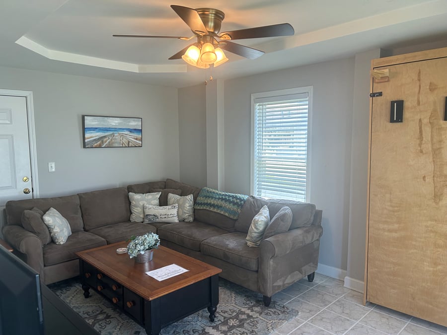 Additional view of Den / Murphy bed on 1st floor.