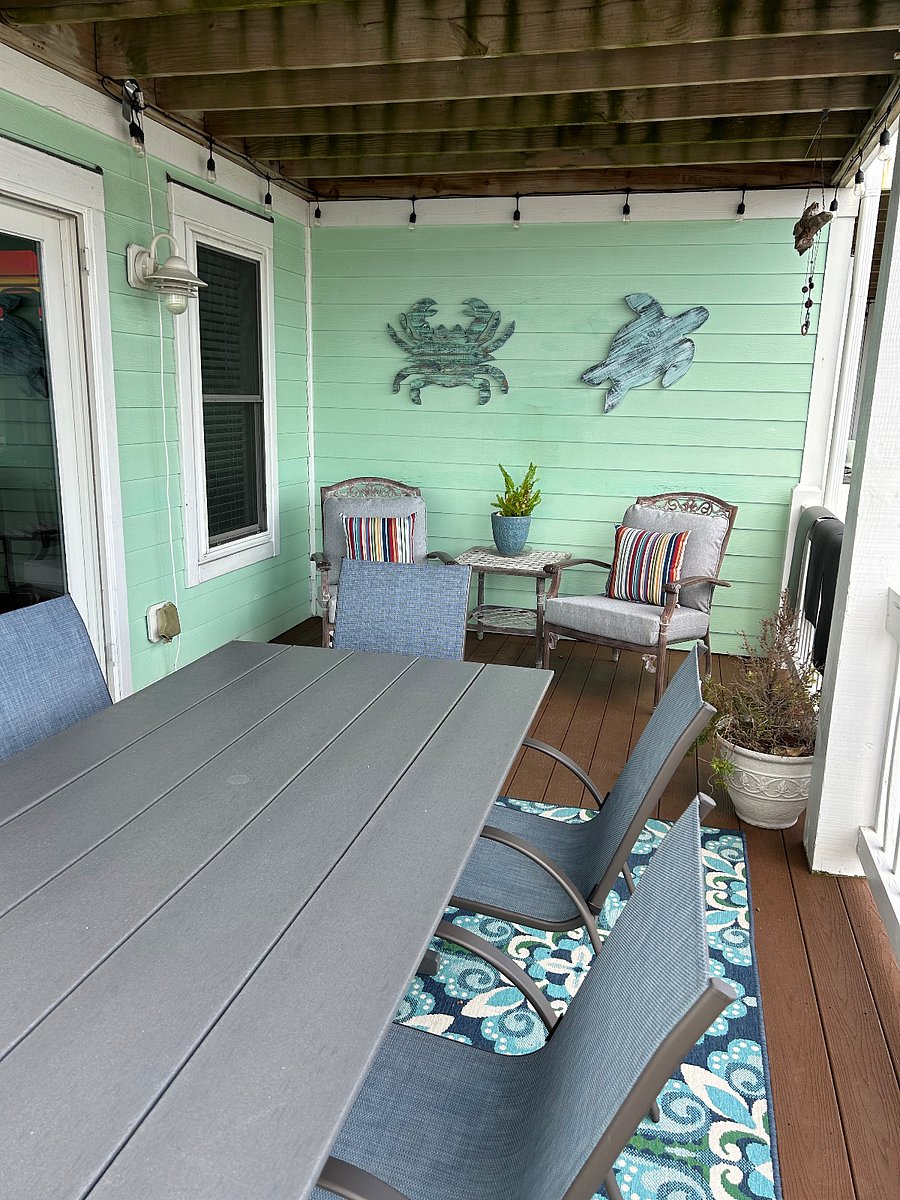 Deck off main living area on 2nd level.