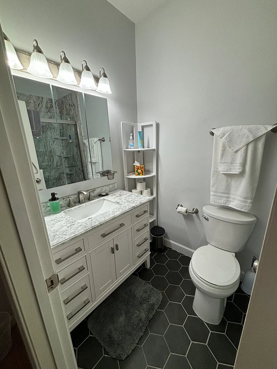 Master bathroom