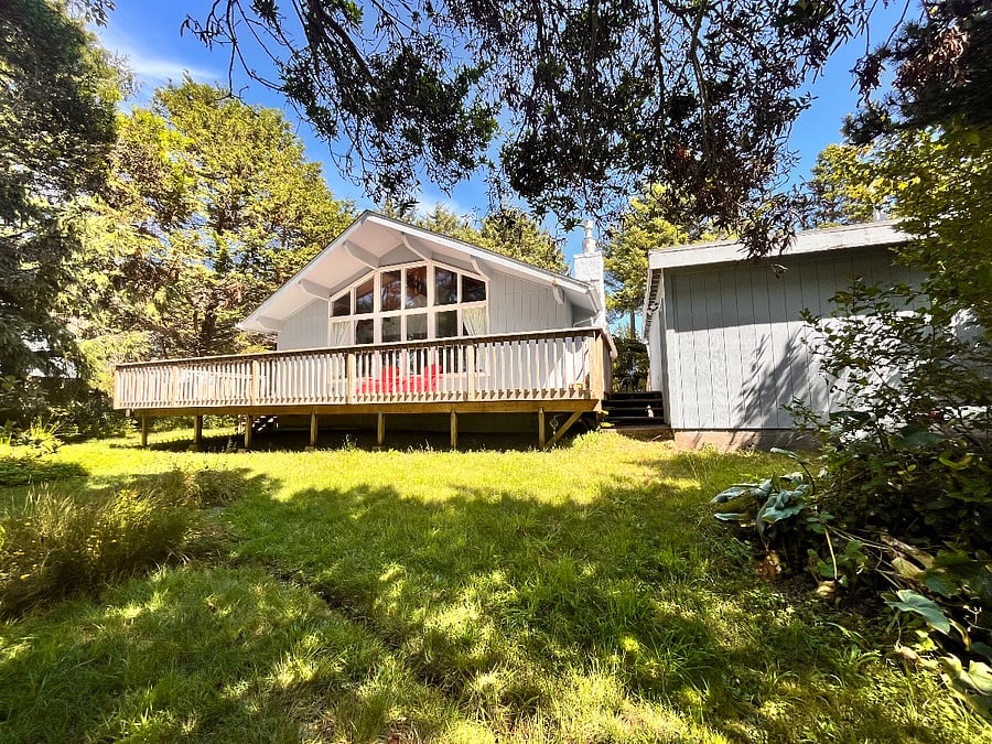Large yard