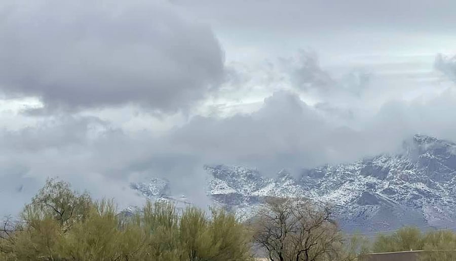Snow is a welcome surprise when it happens.