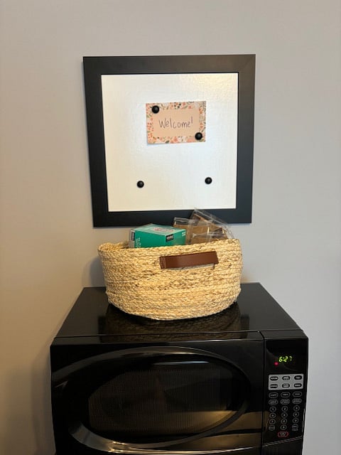 Coffee, popcorn and oatmeal to help with your make your 1st days