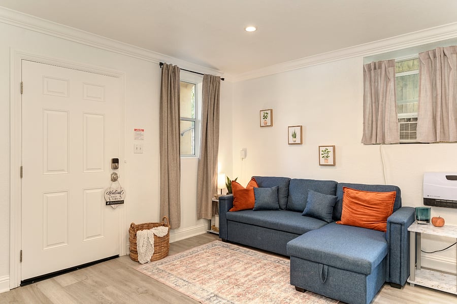 Black out Curtains for max comfort during your stay