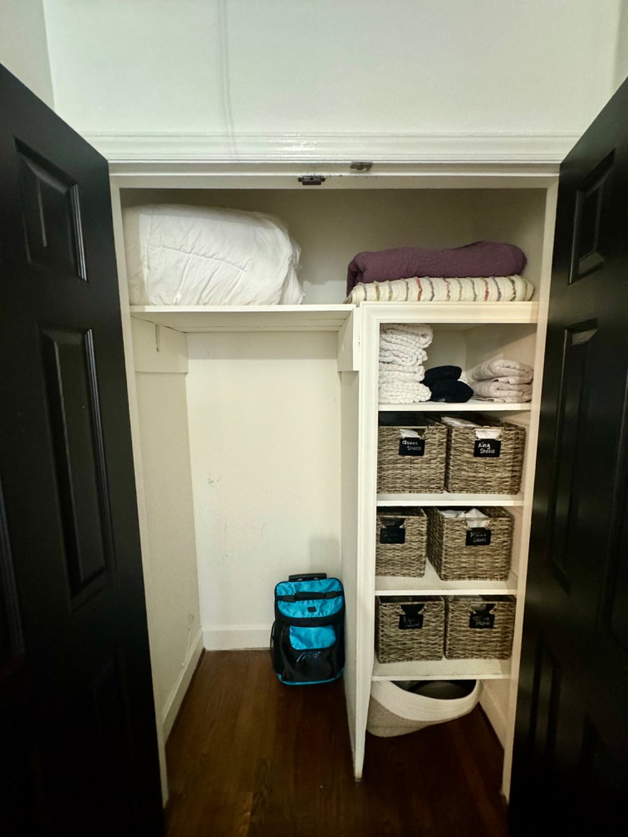 Linen closet / storage