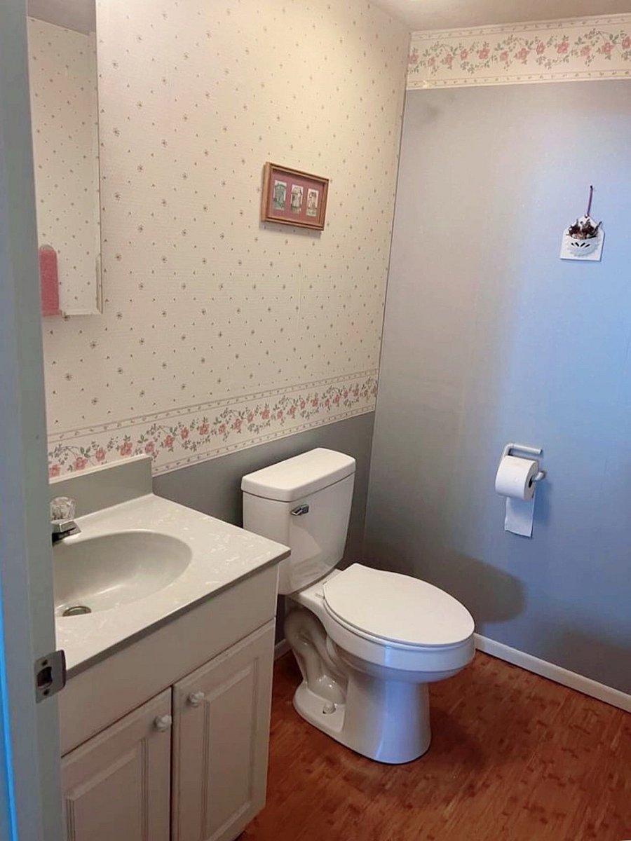 Half Bathroom in Basement. 