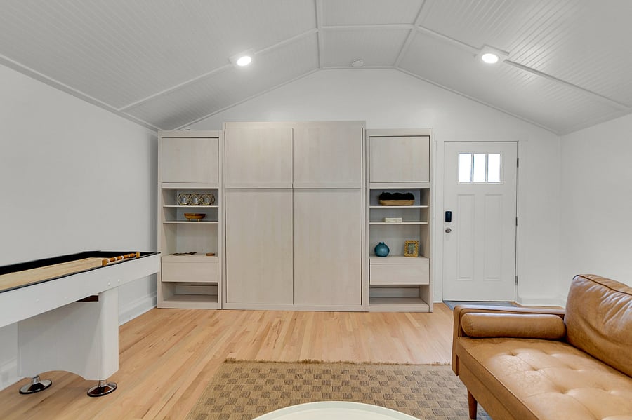 Game Room with Murphy Bed up