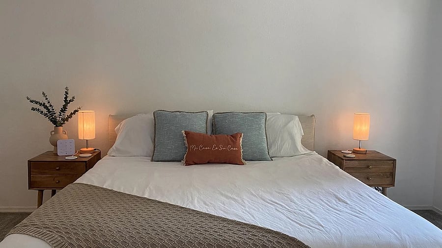 Primary Suite with King size bed.
