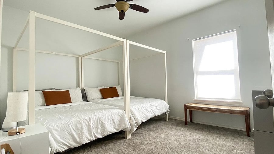 2nd room with two full size beds available.