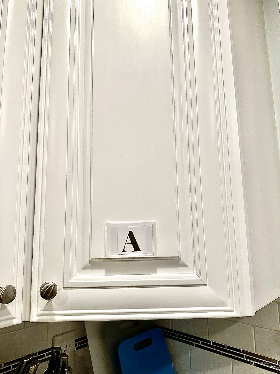 CUPBOARD ASSIGNED FOR ROOM A