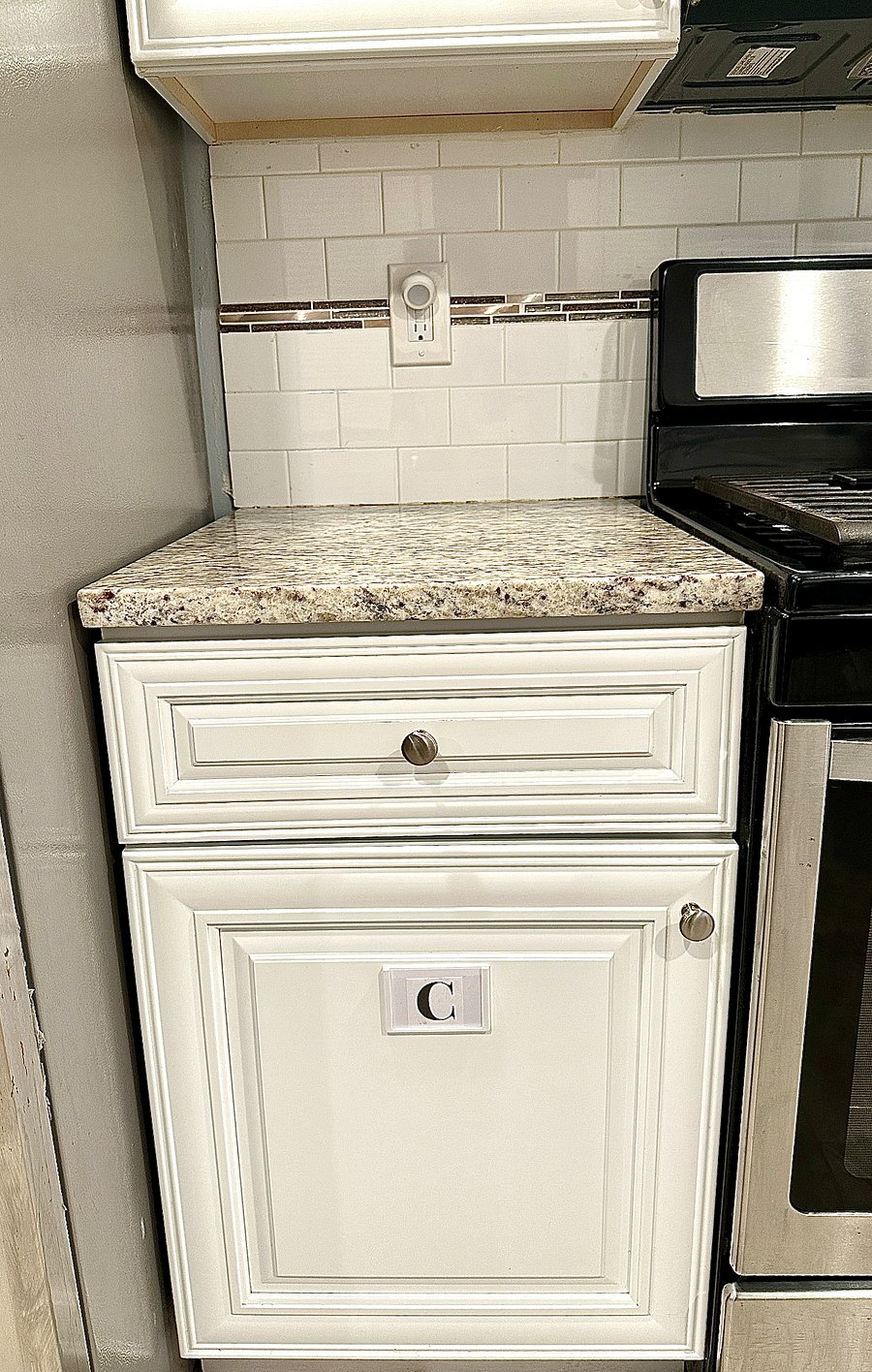 CABINET ASSIGNED FOR ROOM C