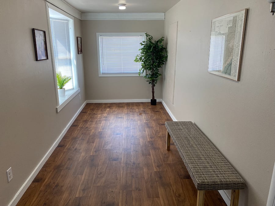 Front entry area.