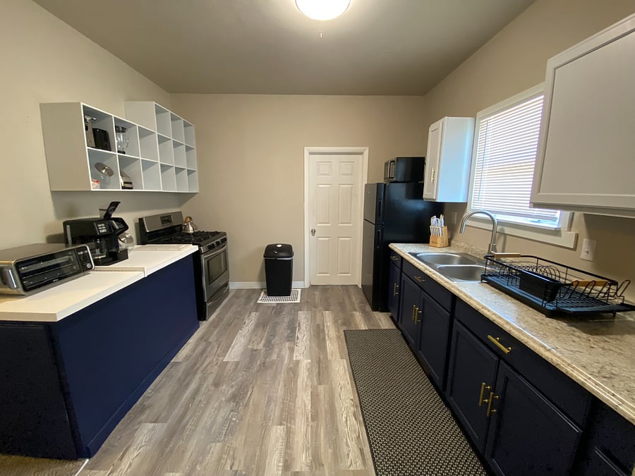Fully equipped kitchen