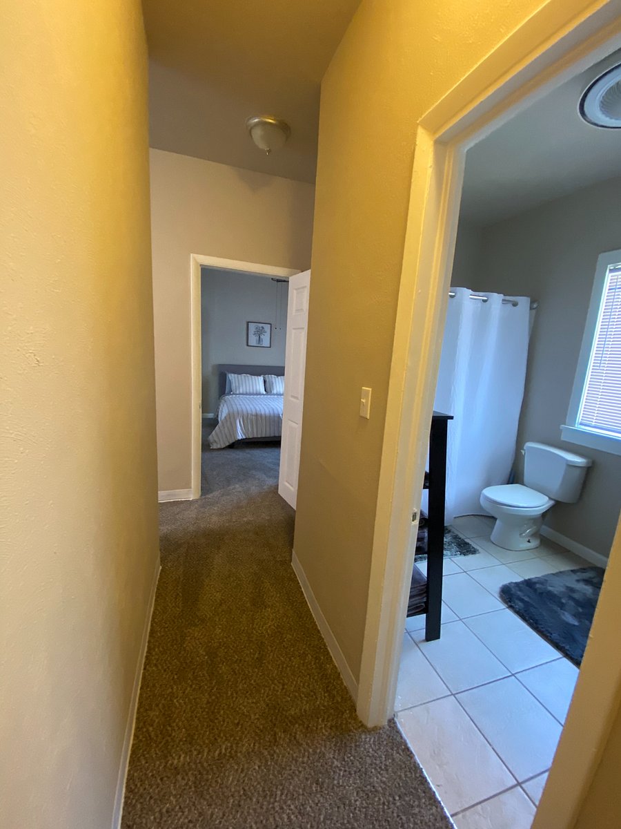 Hallway from 2nd bedroom.