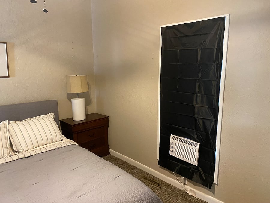 Blackout Panel available for Primary bedroom.